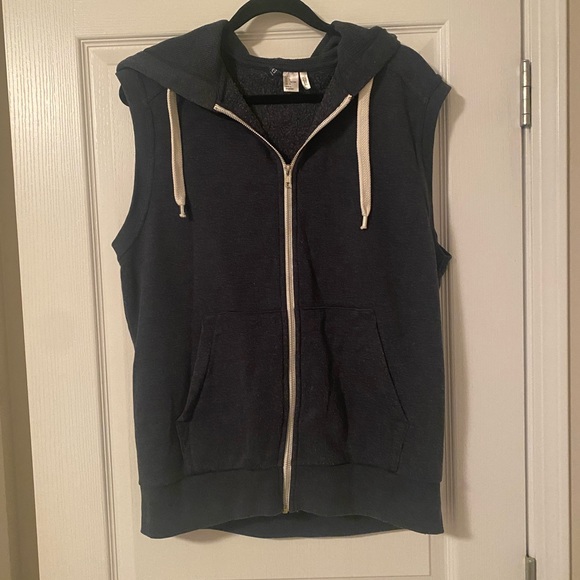 H&M Mens hooded vest - Picture 1 of 3